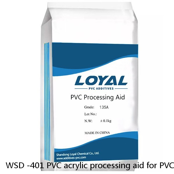 WSD -401 PVC acrylic processing aid for PVC plastics