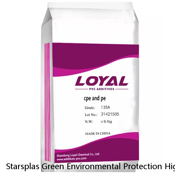 Starsplas Green Environmental Protection High Quality CPE Raw Material for ABA Waterproof Flooring