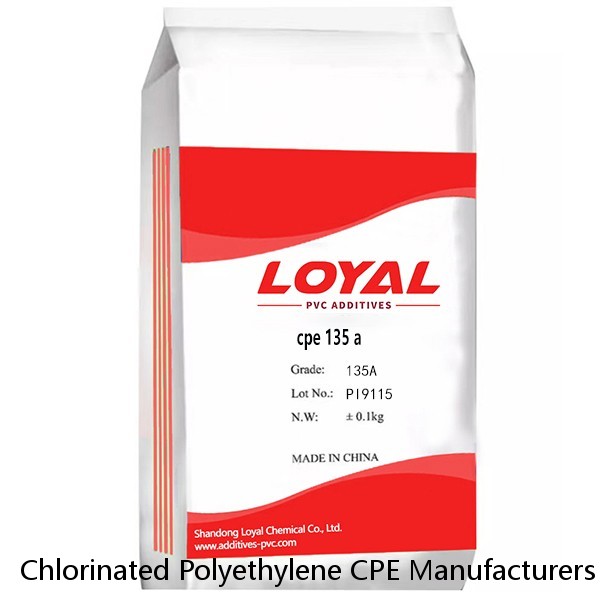 Chlorinated Polyethylene CPE Manufacturers