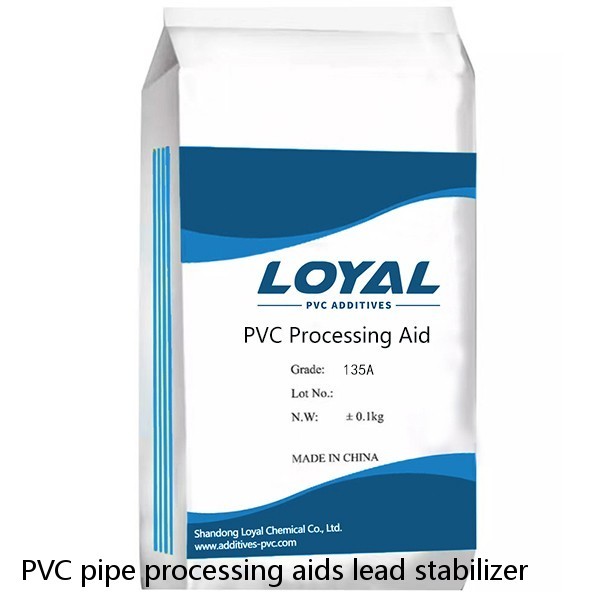PVC pipe processing aids lead stabilizer