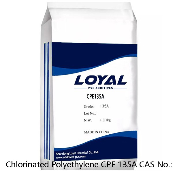 Chlorinated Polyethylene CPE 135A CAS No.: 63231-66-